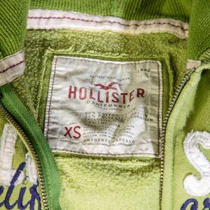 Green zip up Hoodie!